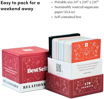 BestSelf Relationship Deck – 170 Couples Card Game