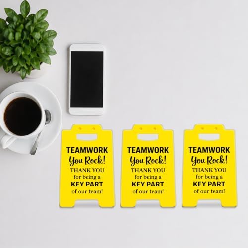 3Pcs Employee Appreciation Gifts Bulk Best Team Ever Office Desk Decor