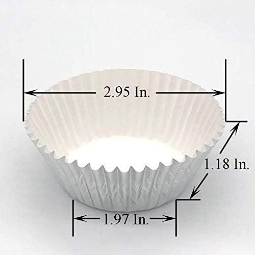 Elegant Silver Foil Cupcake Liners Standard Baking Cups for Wedding, Party and More, 120-Count