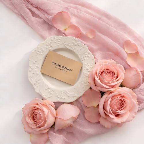 Dusty Pink Cheesecloth Table Runner 120 Inches Fall Party Home Decorations