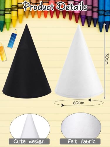 Teenyyou Crayon Costume with Apron and Cone Hat Adult