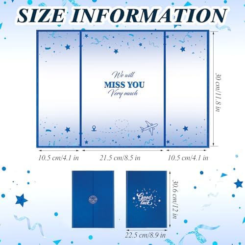 Farewell Guest Book Alternative, Farewell Gifts for Coworkers 18 X 12 In
