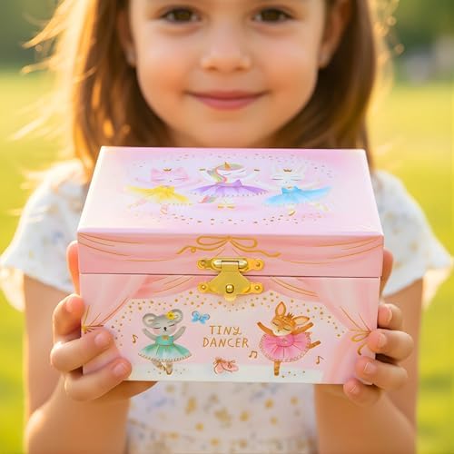 Giggle & Honey® Musical Ballerina Jewelry Box for Girls