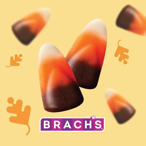 Brach's Harvest Candy Corn, Halloween Candy, Classic Fall Treats, 11 Ounce Bag