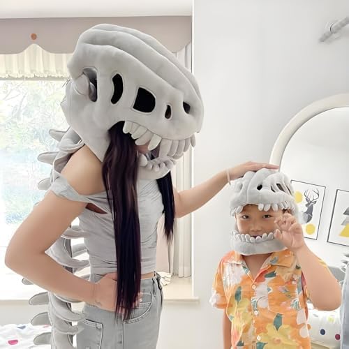 Dinosaur Costume-3D Skeleton Design,Halloween Dinosaur Skeleton Costume