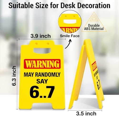 Funny 67 Desk Decor Sign Trendy 67 Decorations Sign Home Room Decor
