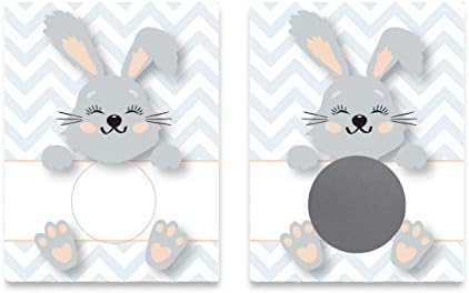 My Scratch Offs 20 Pack Funny Easter Bunny DIY Make Your Own Scratch Off Cards & Stickers. Perfect for Teacher Rewards, Business Promo Codes & Custom Message