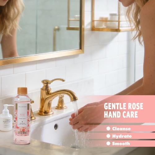spa luxetique Spa Gift Baskets for Women - 10PCS Rose Bath Sets for Her Birthday, Christmas Gifts for Women, Mother, Wife, Girlfriend