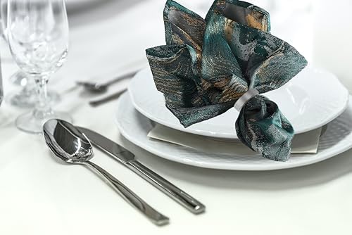 Grey Napkin Rings-10 Pcs Stainless Steel Napkin Rings
