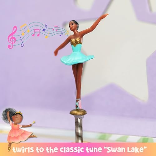Giggle & Honey® Musical Ballerina Jewelry Box for Girls