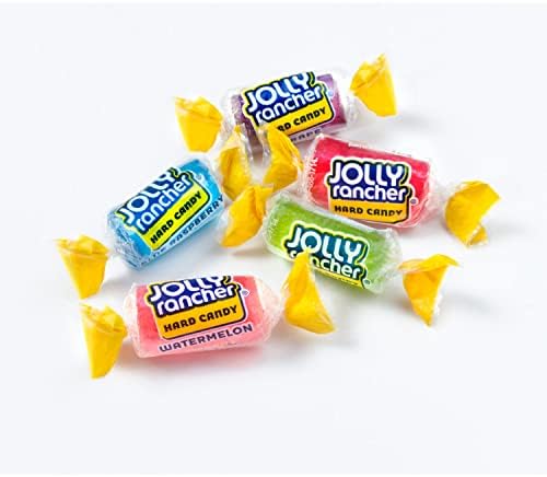 JOLLY RANCHER Assorted Fruit Flavored Hard Candy Bulk Bag, 5 lb (Pack of 2)