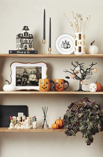 Lenox Vintage Halloween Porcelain Dessert Plates, Set of 4