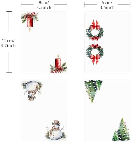 48 Pcs Christmas Buffet Food Labels, Christmas Themed Folded Place Cards and Tent Name Cards for Birthday and Baby Shower Party Table Setting Decorations Supplies (One)