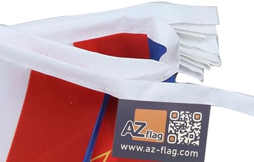 AZ FLAG Yugoslavia Bunting 20 ft 20 flags Light Polyester