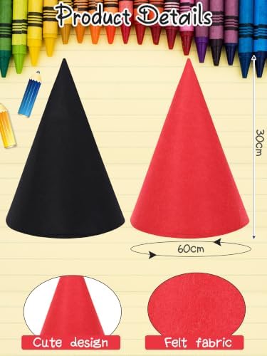 Teenyyou Crayon Costume with Apron and Cone Hat Adult