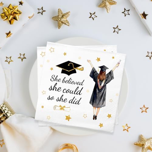 Congrats Graduation Napkins - 50pcs, 2Ply