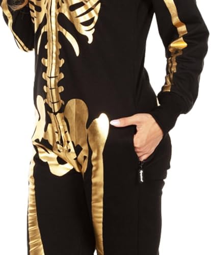 Tipsy Elves Skeleton Halloween Jumpsuit Costume for Women