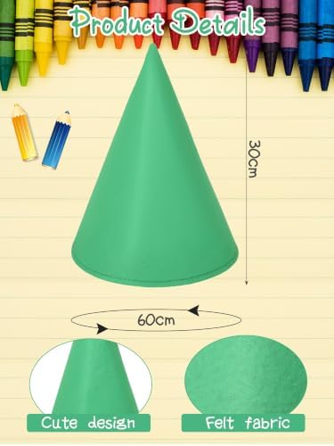 Teenyyou Crayon Costume with Apron and Cone Hat Adult