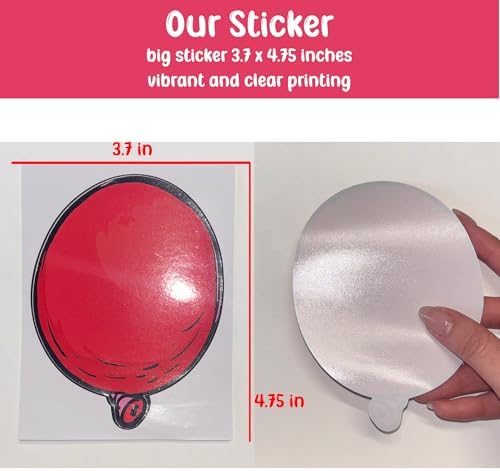 Winnie Help Piglet Fly Fun Party Game for Pooh Baby Shower Birthday Decorations, Pin The Balloon on Piglet Poster with 20 Balloon Stickers and Blind Fold.