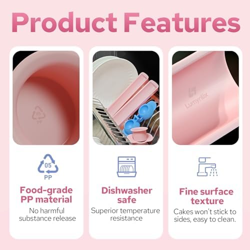 8 Pcs Cake Pop Mold Set with 8.2-inch Tray,Cake Pop Cutter
