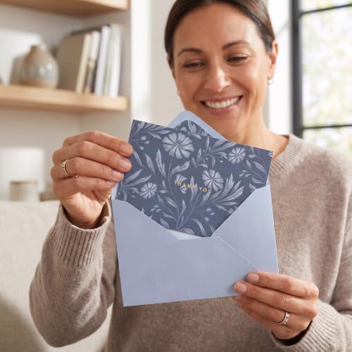 Beautiful Thank You Cards Set of 30 With Envelopes and Stickers - Elegant Blank Cards For Personalized Notes - Perfect Bulk Stationary Set For All Occasions incl. Weddings, Business & Baby Showers
