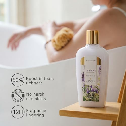 Spa Luxetique Lavender 10pc Gift Baskets Birthday Gifts for Women