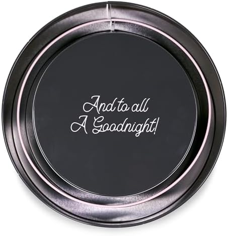 Steel Mill & Co. Round Cookie Tin Set of 3, Twas the Night Before Christmas
