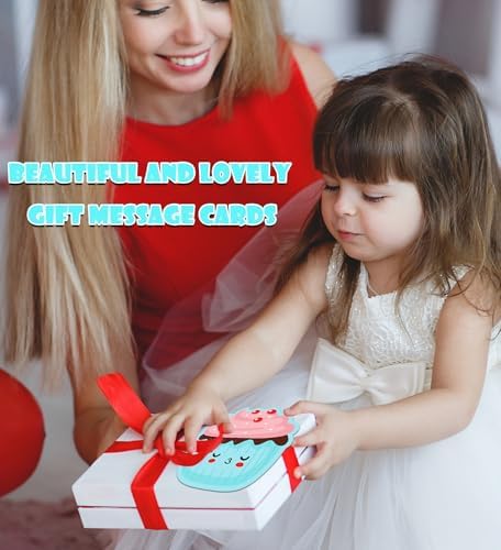 HSHFAMIIY 40 Pack Valentines Day Cards for Kids School | Valentines Cards for Kids Classroom, Classroom Exchange Gift for School Parties, Valentine's Crafts Accessories Treats Party Favors
