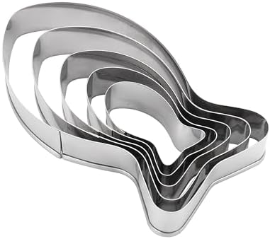 MrCookie Goldfish/Fish Cookie Cutters,Thickened Stainless Steel.