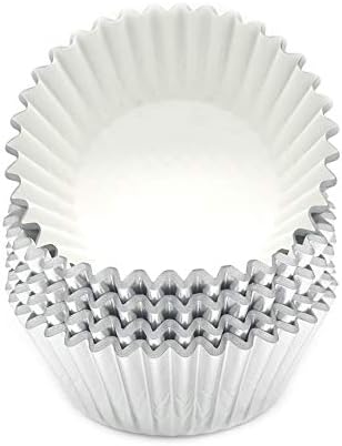 Standard Silver Foil Cupcake Liners Muffin Baking Cups for Party and More, 100-Count