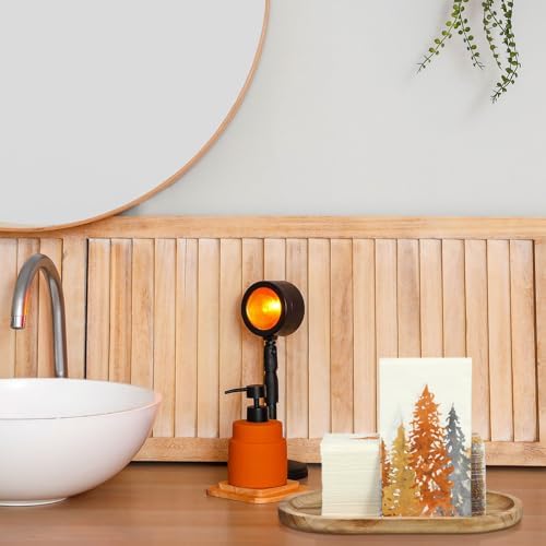 Seajan 200 Pcs Fall Tree Disposable Hand Towels Paper Guest Napkins