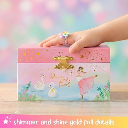 Giggle & Honey® Musical Ballerina Jewelry Box for Girls