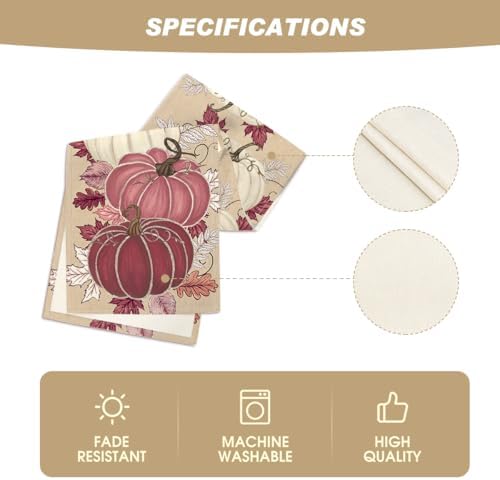 Artoid Mode 210 GSM Fall Table Runner Home Party Decor 13x36 Inch