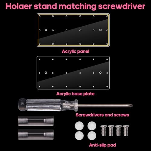 Cake Pop Stand 18 Holes Lollipop Display Stand，Clear Cake Pop Display Holder，Acrylic Candy Pop Holde for Sticks Under 0.2 inch (5mm) Diameter