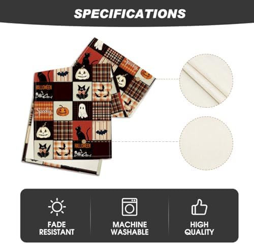 Artoid Mode 210 GSM Halloween Table Runner Home Party Decor 13x48 Inch