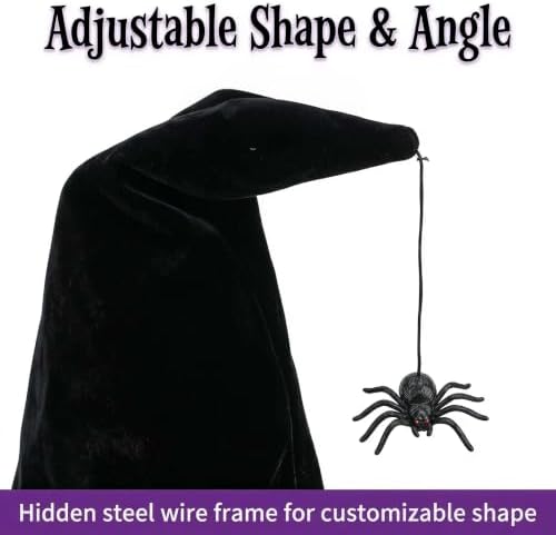 Kendane Halloween Decorations Witch Hat,Cosplay Costume Hat for Party Decor