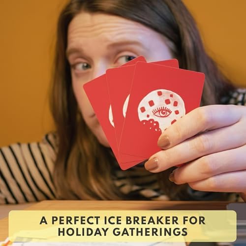 Christmas Trivia Cards: Holiday Fun Facts, Family Game Night Essential, 100 Funny & Witty Trivia Question Cards, Educational Activity for Kids & Adults
