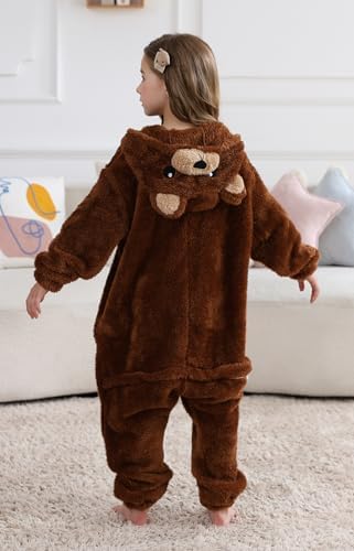 ATOZ Onesie for Kids, Animal Pajamas Halloween Cosplay Costume Girls Boys