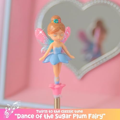 Giggle & Honey® Musical Fairy Jewelry Box for Girls