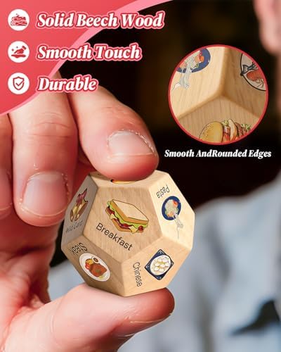 Stocking Stuffers for Men Women,Christmas White Elephant Gifts for Adults Exchange,Anniversary Birthday Gifts for Men Women, Fathers Day Dad Gift, Funny Couple Gag Gifts,Colorful Date Night Dice