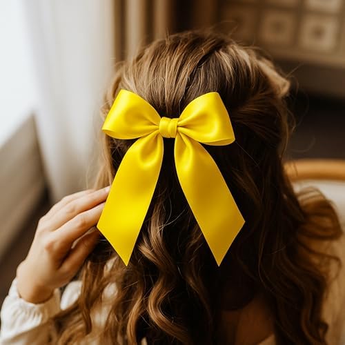 30 Yards 1 1/2 in Yellow Ribbon for Gift Wrapping Birthday Christmas Party