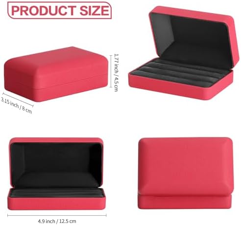 KUKUVR Velet Jewelry Ring Storage Box