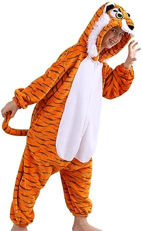 ATOZ Onesie for Kids, Animal Pajamas Halloween Cosplay Costume Girls Boys