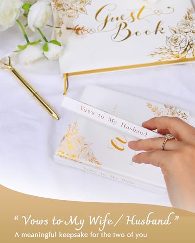 Wedding Vow Books His and Hers 2 Pack Hardcover