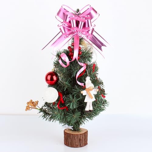 WEWILUCK 15PCS Hot Pink Bows for Gift Wrapping, Gift Bows for Presents