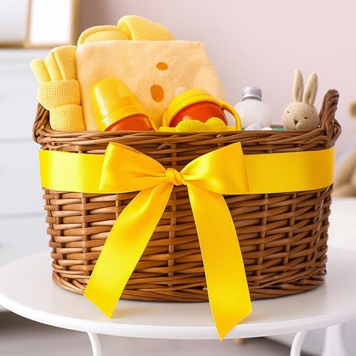 30 Yards 1 1/2 in Yellow Ribbon for Gift Wrapping Birthday Christmas Party