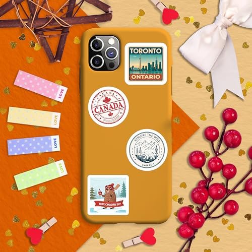100Pcs Canada Stickers for Luggage, for Water Bottle, Canadian Stickers - Canada Party Supplies - Canadian Gifts - Gift for Women & Men