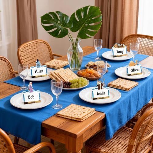 24 Pack Passover Place Cards,Passover Table Decorations Reserved Seating
