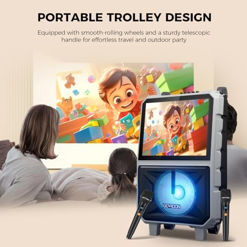 15.6" Full HD Touch Screen Karaoke Machine for Adults