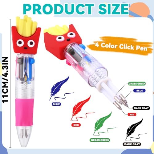 28PCS Fun Pens Cute Multicolor Pens 4-in-1 for Party Favors Gifts Kids